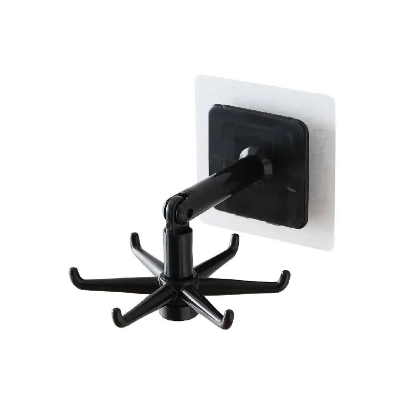 SpinHook360 – Drehbarer Selbstklebender Haken-Organizer für Küche & Bad