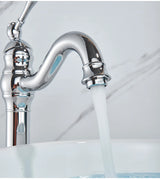 Aurevon RetroLine Waschtischarmatur in Antik-Messing