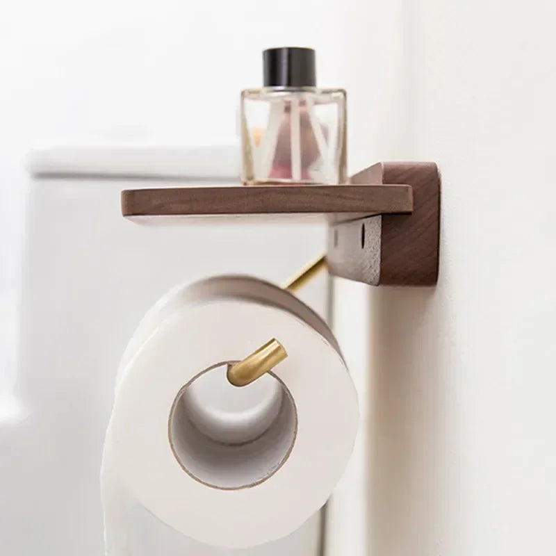 Papierhandtuchhalter | Massivholz & Edelstahl