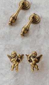 Bronvella ArcRetro Möbelgriff in Antik-Kupfer