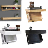 MagicVault Geheimfach-Wandregal – Schwebendes Regal mit Verstecktem Staufach