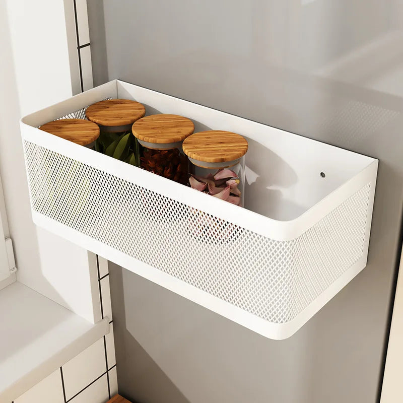 MagnoRack – Magnetisches Kühlschrank-Seitenregal mit Extra Stauraum