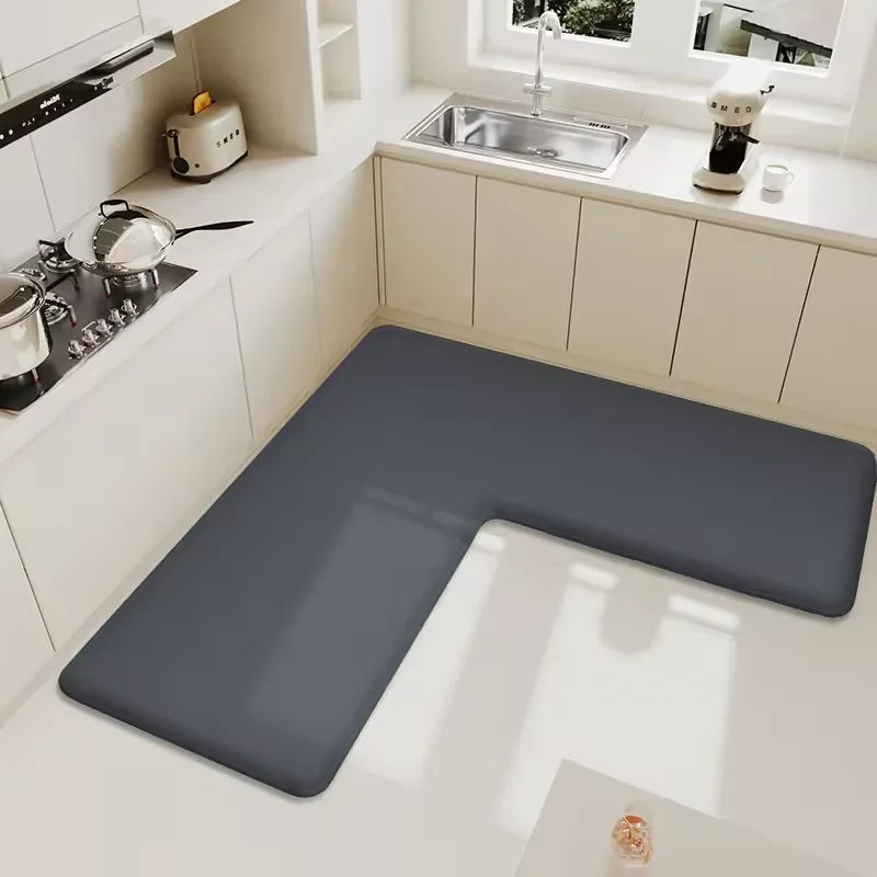 Aqua Velours Super saugfähige Badematte – Ultra rutschfeste Fußmatte aus Korallensamt