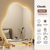 NordiGlow Irregular LED-Spiegel – Skandinavisches Design