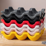 OvoLux Keramik Eierhalter – 6- & 12-Fach Eierablage für Küche & Kühlschrank