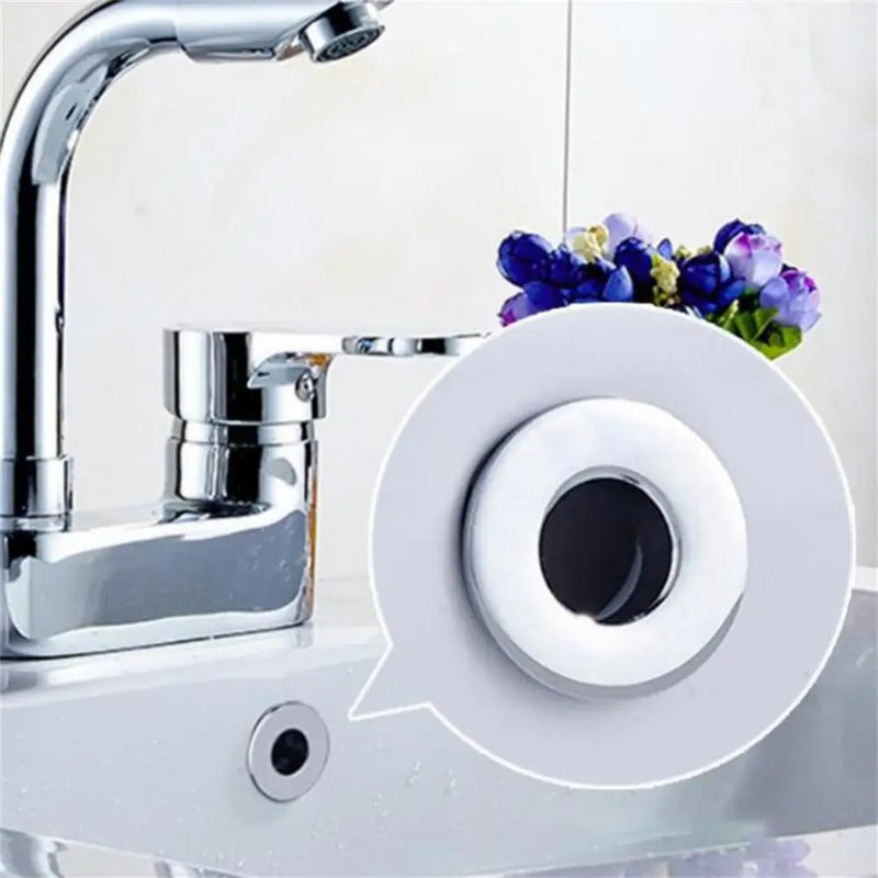 LuxDrain RingCover – Messing-Überlaufring für Waschbecken