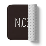 GirlbossMood Statement Badematte – Rutschfester Mikrofaser Badteppich mit Print