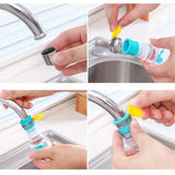 EcoStream 360 – Universeller Wasserhahn-Bubbler mit 360° Drehung & Wassersparfunktion