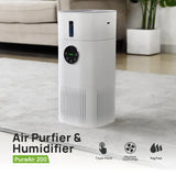 PureBreathe 2-in-1-Luftreiniger mit Luftbefeuchter