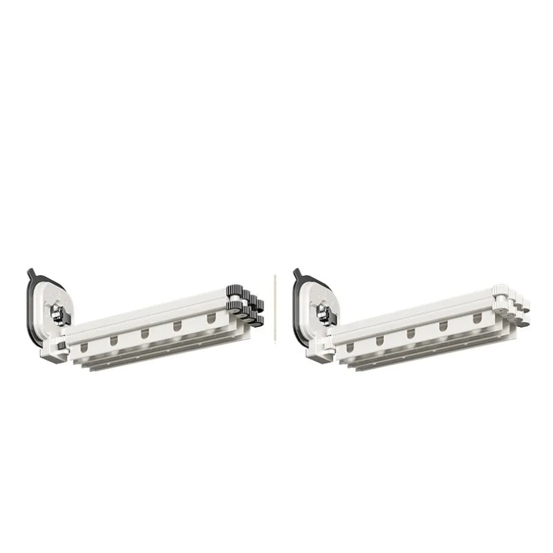 EasyTimes 2025 Faltbare Duschvorhang-Set