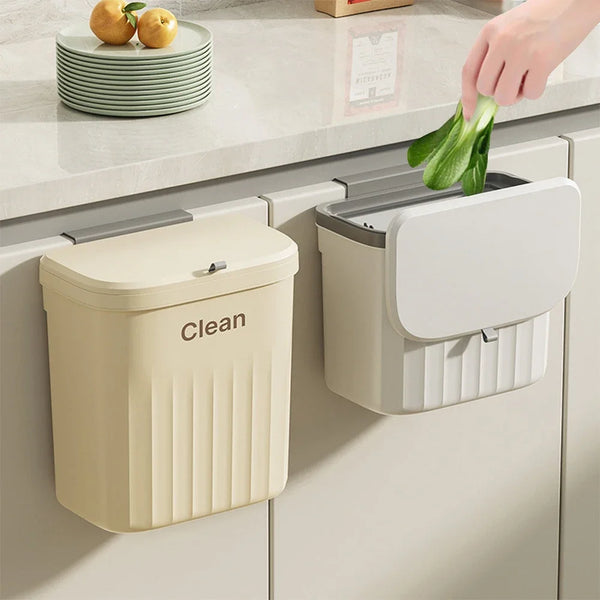 FlexiBin Küchen-Wandmülleimer – 8.5L / 12L mit Deckel
