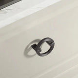 Runder Möbelgriff - Zinklegierung | 64-256 mm Bohrabstand | Neuer chinesischer Stil