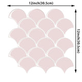 TileXpert Selbstklebende 3D Wandaufkleber