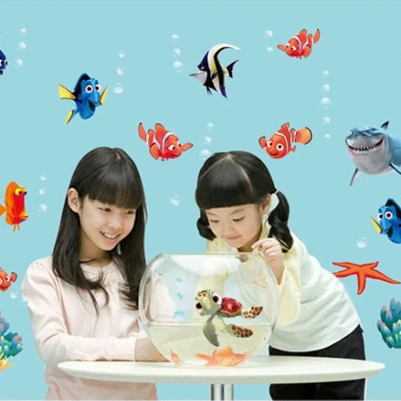 AquaKids 3D Wandsticker Meerestiere