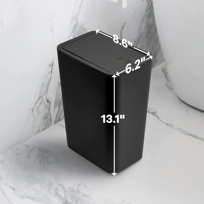 EcoPress 10L Mülleimer für Badezimmer