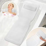 HydroComfort Rutschfeste Badewannenmat mit Kissen