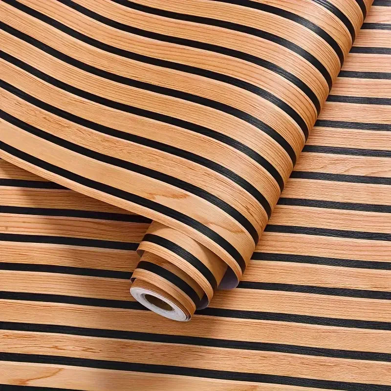 WoodLine Selbstklebende Holzmaserung Tapete
