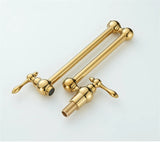 RoyalPour – Luxus Wandarmatur Gold Ausziehbarer Pot Filler