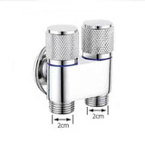 Dual Flow Pro – 2-in-1 Wandarmatur für Toilette und Waschmaschine