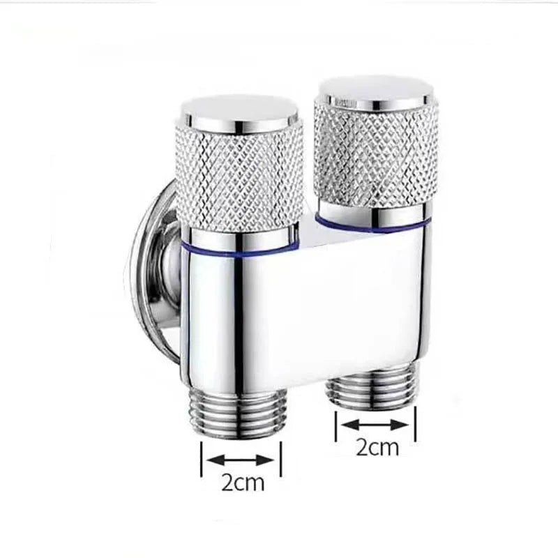 Dual Flow Pro – 2-in-1 Wandarmatur für Toilette und Waschmaschine