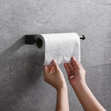 LUXROLLO – Selbstklebender Edelstahl Toilettenpapierhalter (Verlängert & Bohrenfrei)