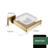 Badezimmer-Hardware-Set | Edelstahl – Gebürstetes Finish