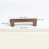 Houten Meubelknop – Beuken- of Walnoothout | Schattig Design | Inclusief Schroeven