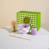 MatchaGenuss Keramik-Teeset – Japanisch Inspiriertes Matcha-Set mit Teeschale & Bambusbesen | Mehrteiliges Zubehörset | Für Matcha-Zubereitung & Teezeremonie