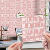 DecoMosaic 3D Mosaik Wandfliesen Aufkleber