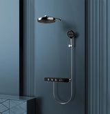 Unterputz-Duschsystem mit Thermostat und Regendusche in Goldoptik – Hochwertige Komplettlösung für Ihr Badezimmer