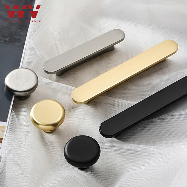 Modern Meubelhandvat – Zinklegering | 64 mm Boorafstand | Voor Lades & Deuren