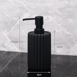 CeramiPure Studio Kreativer Keramik Seifenspender – Elegantes Badaccessoire für Zuhause & Hotel