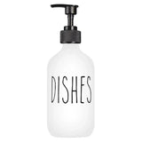 SoapElegance 500 ml schwarzes Seifenspender-Set