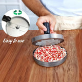 GrillMaster Burgerpresse – Aluminium Hamburgerformer für BBQ & Küche