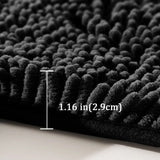 PlushPad Luxus-Badematte aus Chenille – Rutschfest und superweich – Für ultimativen Badezimmerkomfort