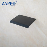 Waterval Wastafelkraan – Dubbele Handvatten | Chroom & Mat Zwart | 2-Gats Wand- of Tafelmontage