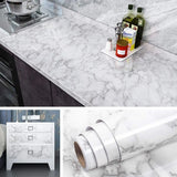 MarbleShield – Luxus Marmor-Selbstklebefolie für Küche & Möbel