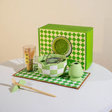 MatchaGenuss Keramik-Teeset – Japanisch Inspiriertes Matcha-Set mit Teeschale & Bambusbesen | Mehrteiliges Zubehörset | Für Matcha-Zubereitung & Teezeremonie