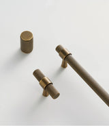 Nurlin Massiver Messing T-Bar Griff