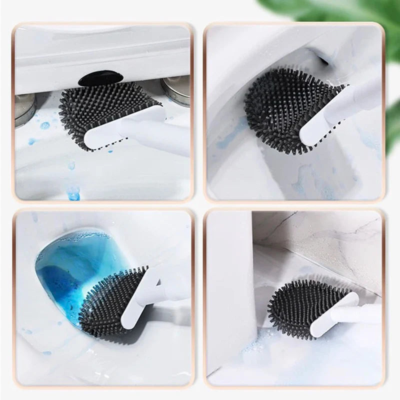 AromaBrush – Magnetische Duft-Toilettenbürste mit Wandhalterung