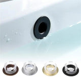 LuxDrain RingCover – Messing-Überlaufring für Waschbecken