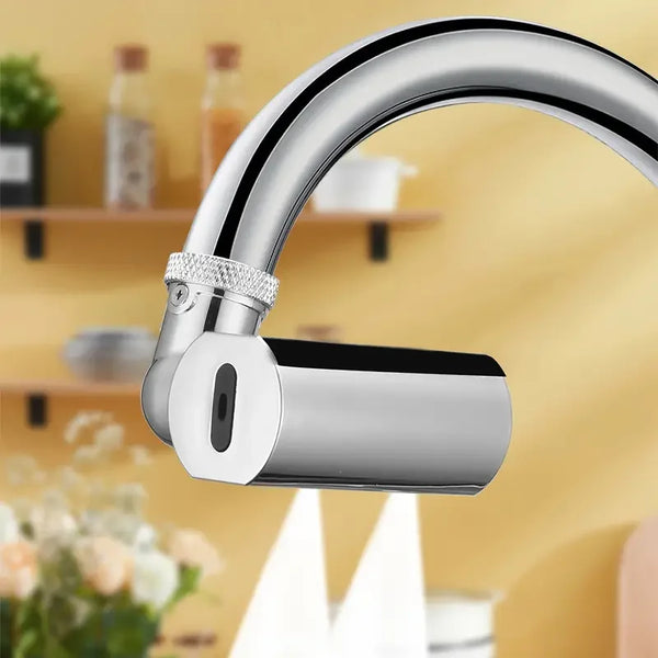 AquaTwist 4-in-1 Schwenkbarer Wasserfall-Küchenhahn