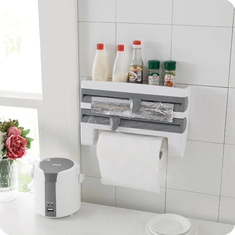 MultiFix 4-in-1 Küchenrollenhalter