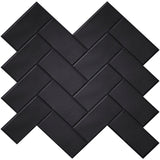 Herringbone Luxe – Selbstklebende Wandfliesen