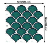 TileXpert Selbstklebende 3D Wandaufkleber