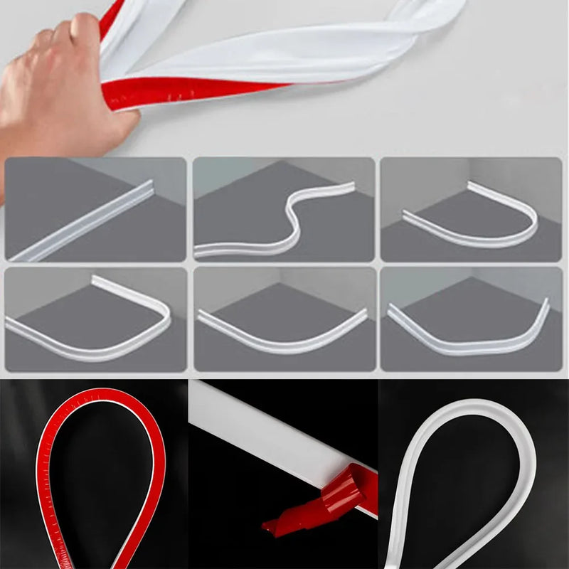 HYDROSEAL Flexible Silikon-Duschbarriere