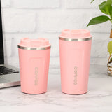 ThermoGenuss Reisebecher – 380/510 ml Edelstahl-Thermobecher | Auslaufsicher & 6–12 Std. Isoliert | Kaffeebecher für Unterwegs