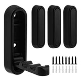 FoldMate 4er-Set – Klappbare Wandhaken aus Zinklegierung