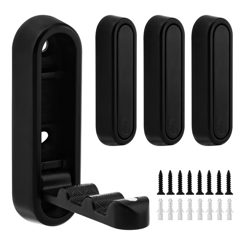 FoldMate 4er-Set – Klappbare Wandhaken aus Zinklegierung