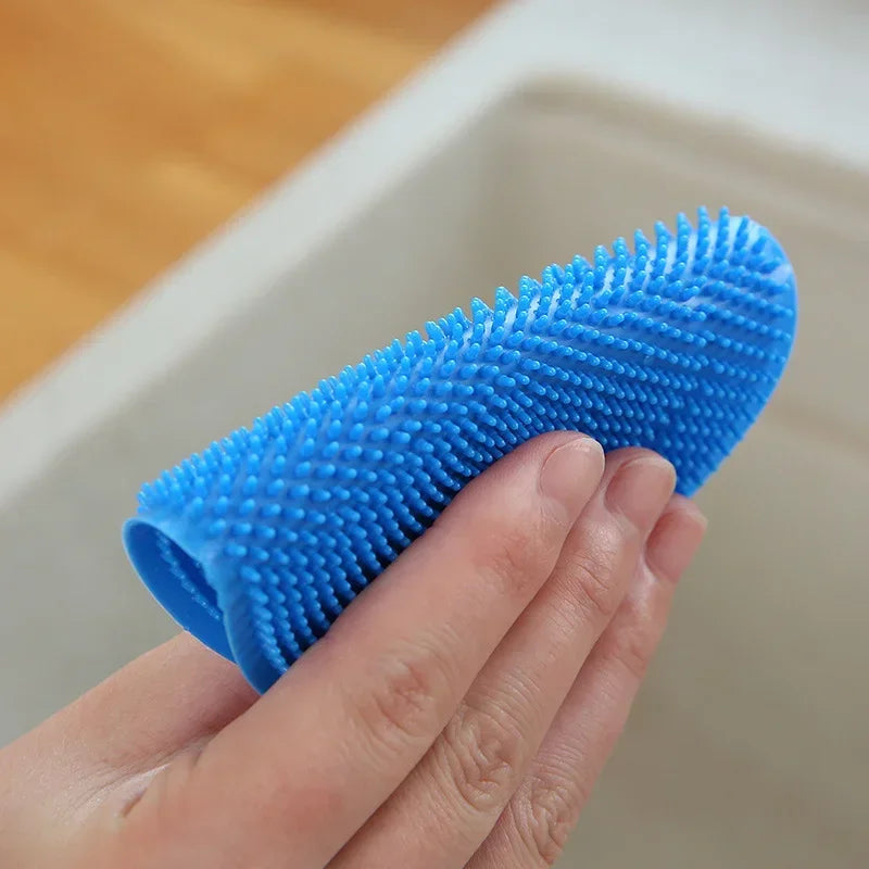 CleanFlex – Silikon-Spülbürste & Multifunktionales Küchenschrubber-Pad